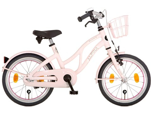 ALPINA OCEAN MEISJESFIETS 18 INCH PASTEL PINK MATT