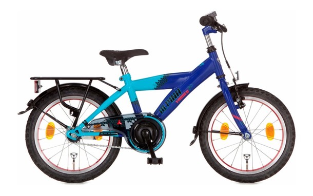ALPINA YABBER JONGENSFIETS 16 INCH BOLD BLUE / SCUBA BLUE