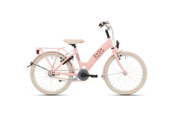 BIKE FUN KIDS LOTS OF LOVE MAT ROZE  WIT 20 INCH