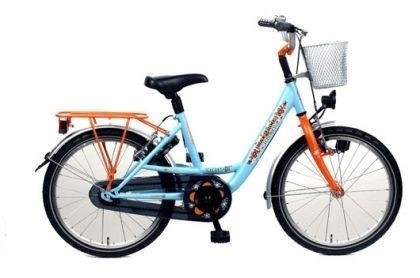 MAX2BIKE TROPICAL 20 INCH BLAUW  ORANJE