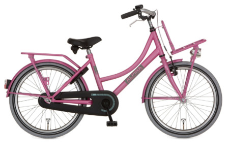 ALPINA CARGO MEISJESFIETS 22 INCH FUCHSIA PINK MATT