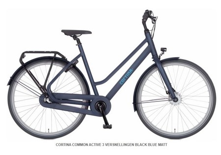 CORTINA COMMON ACTIVE 3 VERSNELLINGEN BLACK BLUE MATT