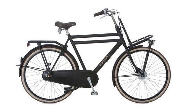 CORTINA U4 HEREN TRANSPORT 28 INCH 7 VERSNELLINGEN MAT ZWART MET ROLLERBRAKE