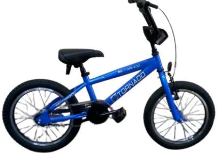 BMX / CROSSFIETS BUGATTI TORNADO BLAUW 20 INCH FREESTYLE TERUGTRAPREM