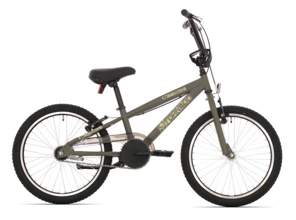 BMX / CROSSFIETS BUGATTI TORNADO CAMOUFLAGE 20 INCH FREESTYLE TERUGTRAPREM
